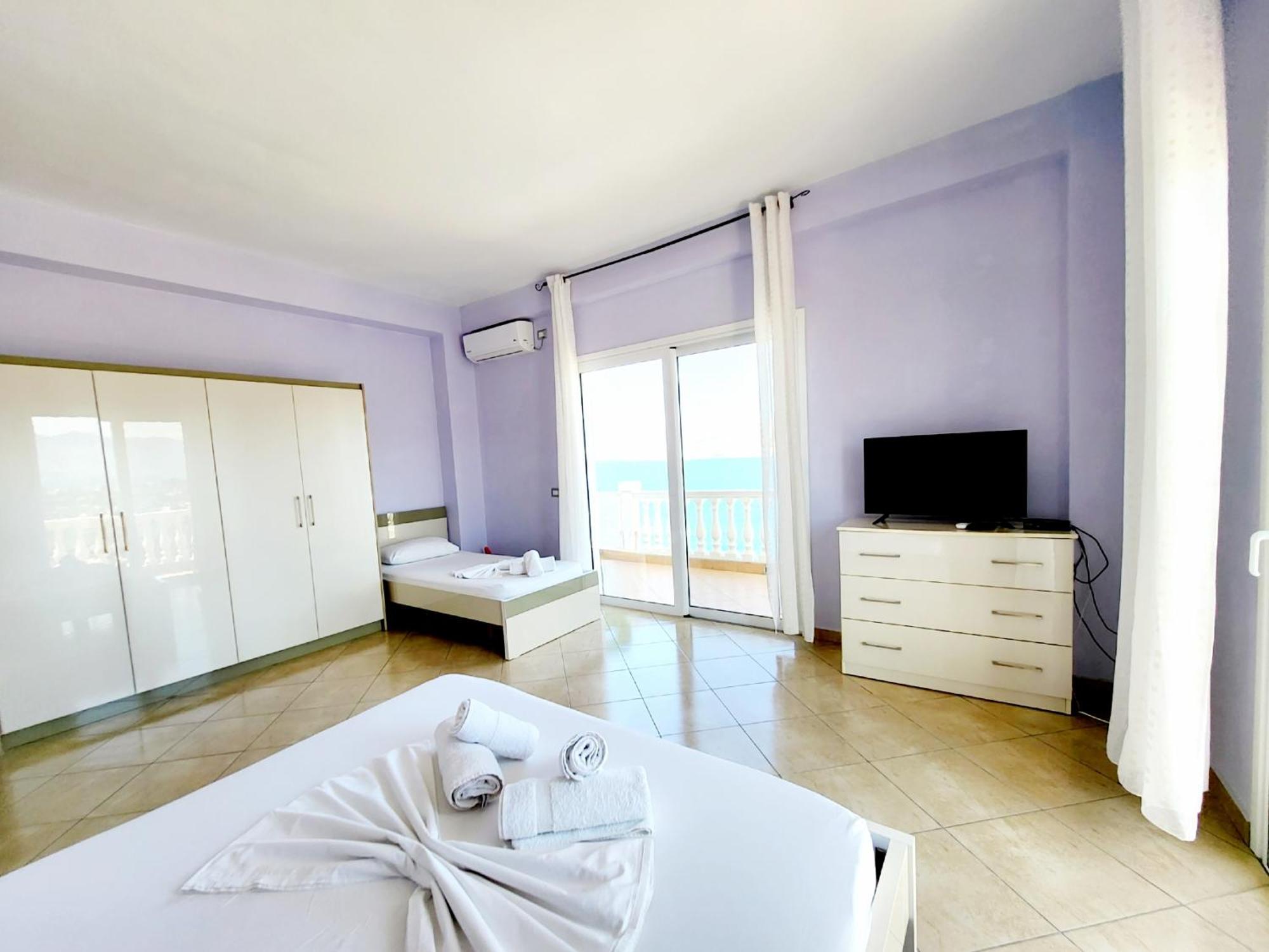 Ferienwohnung Vila Sulozeqi Sarandë Zimmer foto